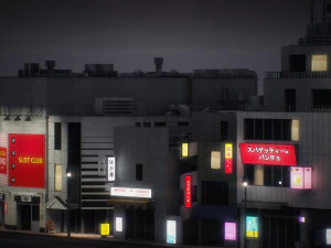 Tokyo shibuya block 1 3D Model