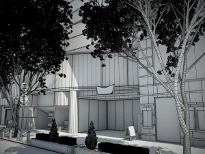 Tokyo shibuya block 1 3D Model