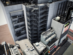Tokyo shibuya block 1 Model 3D
