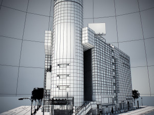 Tokyo shibuya block 2 3D 模型