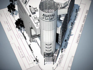 Blocco 2 di Tokyo Shibuya Modello 3D