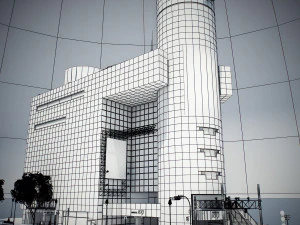 Blocco 2 di Tokyo Shibuya Modello 3D