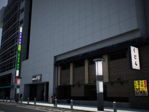 Tokyo shibuya block 2 3D 模型