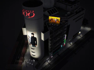 Blocco 2 di Tokyo Shibuya Modello 3D