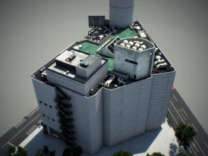 Blocco 2 di Tokyo Shibuya Modello 3D