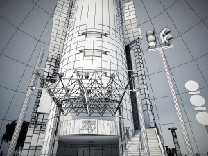 Tokyo shibuya block 2 3D 模型