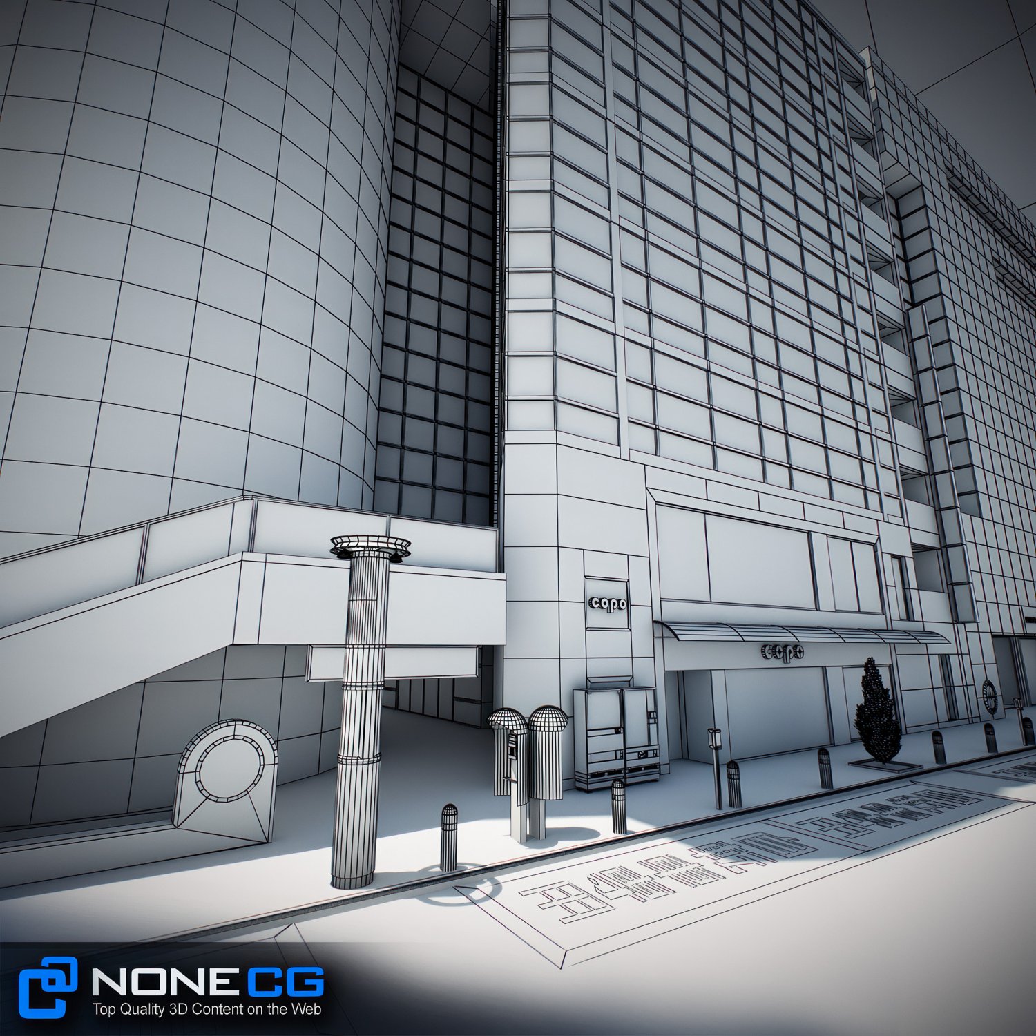 Tokyo Shibuya Block 2 3D Модель In Город 3DExport
