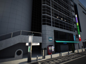 Tokyo shibuya block 2 3D 模型