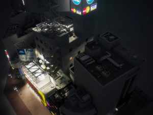 Tokyo shibuya block 3 3D Model
