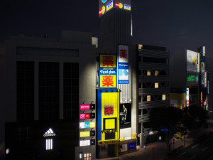 Tokyo shibuya block 3 Modelo 3D