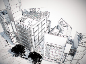 Tokyo shibuya block 3 Modelo 3D