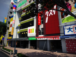 Tokyo shibuya block 3 Modelo 3D