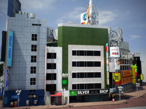 Tokyo shibuya block 3 Modelo 3D