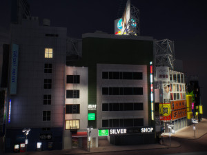 Tokyo shibuya block 3 Modelo 3D