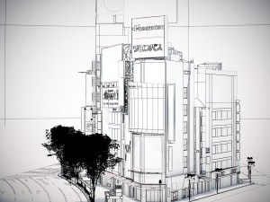 Tokyo shibuya block 3 Modelo 3D