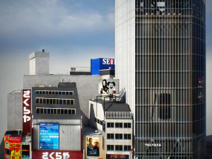 Tokyo shibuya block 4 3D Model