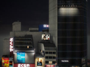 Tokyo shibuya block 4 3D Модель