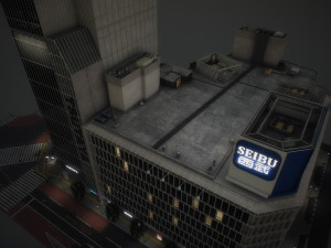 Tokyo shibuya block 4 3D Модель