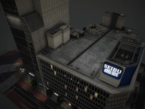 Tokyo shibuya block 4 3D Model