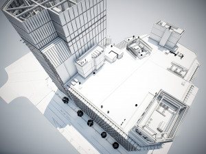 Tokyo shibuya block 4 3D Модель