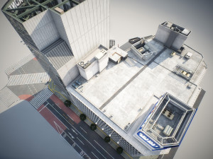 Tokyo shibuya block 4 3D Модель