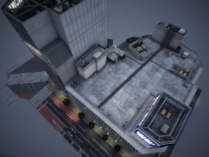Tokyo shibuya block 4 3D Модель