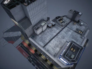 Tokyo shibuya block 4 3D Model