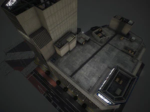 Tokyo shibuya block 4 3D Model