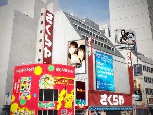 Tokyo shibuya block 4 3D Model