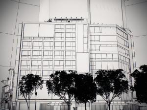 Tokyo shibuya block 5 Model 3D