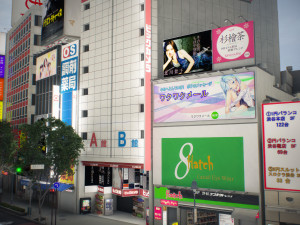 Tokyo shibuya block 5 Model 3D