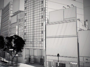 Tokyo shibuya block 5 3D Model