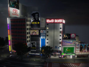 Tokyo shibuya block 5 3D Model