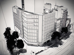 Tokyo shibuya block 5 Model 3D