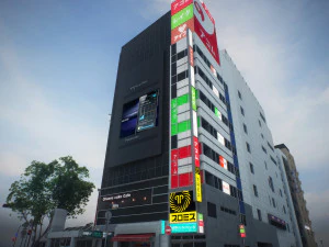 Tokyo shibuya block 6 3D Model
