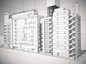 Tokyo shibuya block 6 Model 3D