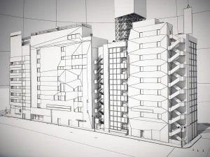 Tokyo shibuya block 6 3D Model