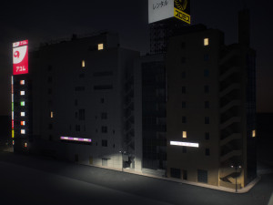 Tokyo shibuya block 6 Model 3D