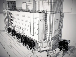 Tokyo shibuya block 6 3D Model