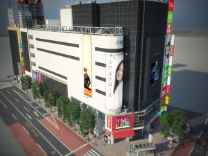 Tokyo shibuya block 6 Model 3D