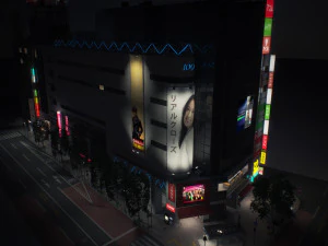 Tokyo shibuya block 6 3D Model