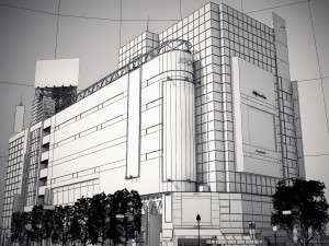 Tokyo shibuya block 6 Model 3D