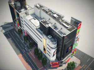 Tokyo shibuya block 6 3D Model