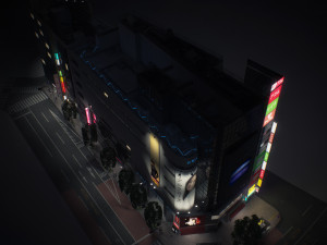 Tokyo shibuya block 6 Model 3D