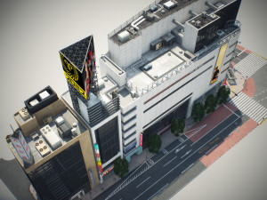 Tokyo shibuya block 6 Model 3D