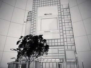 Tokyo shibuya block 6 3D Model