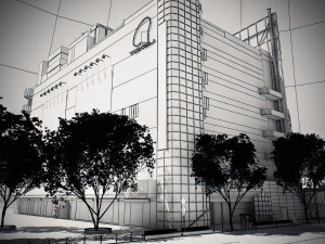 Tokyo shibuya block 7 3D Model