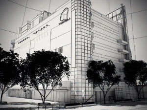 Tokyo shibuya block 7 3D Model