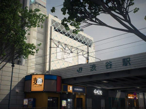 Tokyo shibuya block 7 3D Model