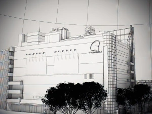 Tokyo shibuya block 7 3D Model